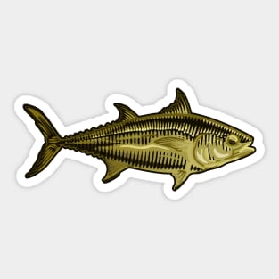 Fish Boy Sticker